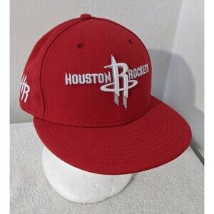 Houston Rockets RED White Snap Snapback 9Fifty New Era Cap 950 Hat OSFA NBA
